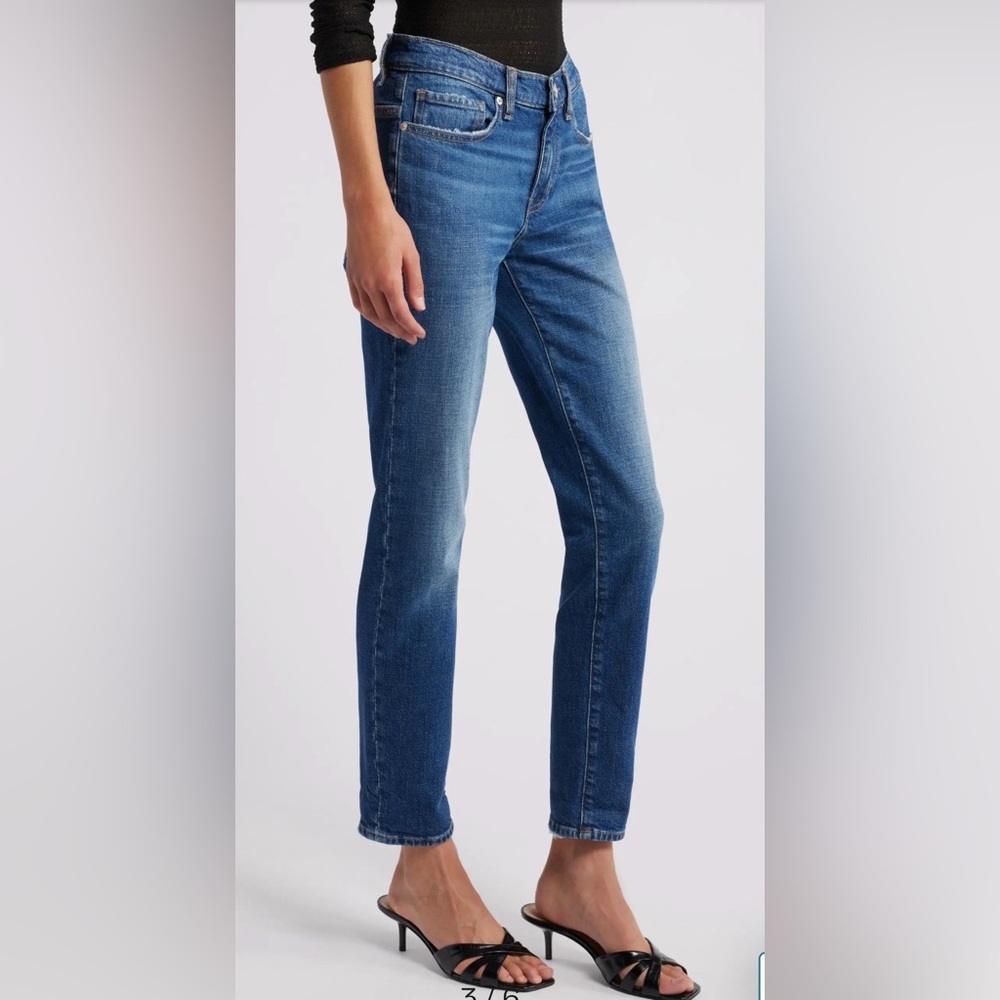 Frame Le Garçon Straight Leg Ankle Jeans
Size 30